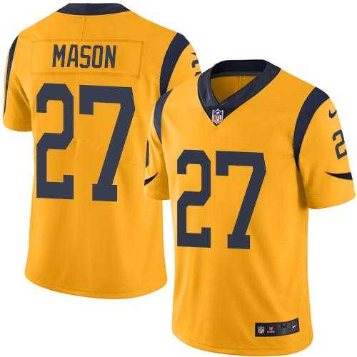 Nike Men & Women & Youth Rams 27 Tre Mason Yellow Limited Color Rush Jersey,We sell and wholesale Nike Men & Women & Youth Rams 27 Tre Mason Yellow Limited Color Rush Jersey on line form chian!